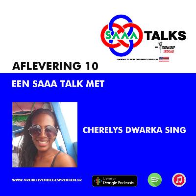 Vrijblijvende gesprekken special SAAA Talks: gesprek met Cherelys Dwarka Sing
