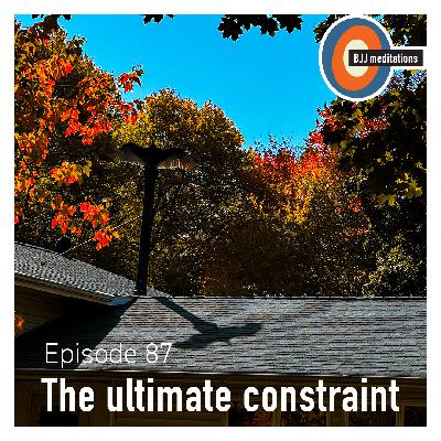 BJJ Meditations 87 | The ultimate constraint