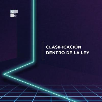 Clasificación dentro de la ley