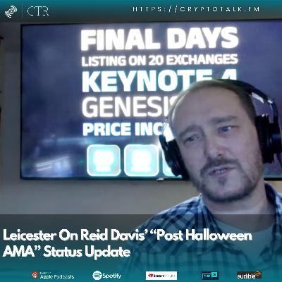 Leicester On Reid Davis’ “#BlockDAG Post Halloween AMA” Status Update (OOC)