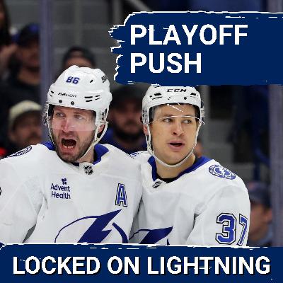 PLAYOFF PUSH: Can the Lightning rediscover pre-Olympic form before the playoffs? || Jackets @ Lightning pregame