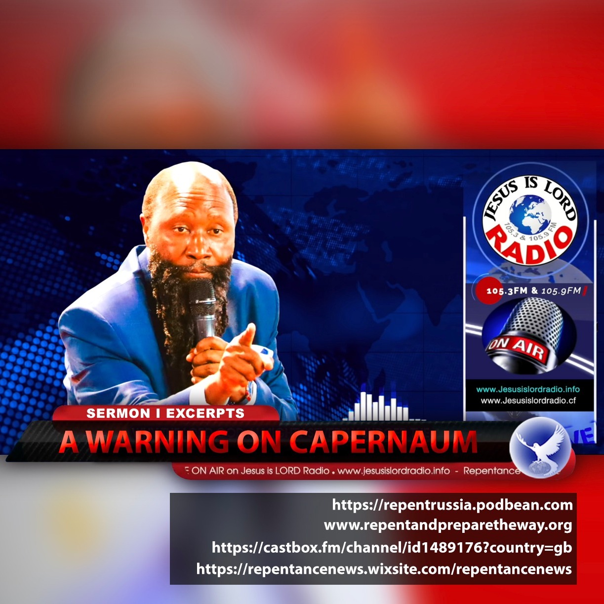 EPISODE 499 - A WARNING ON CAPERNAUM - PROPHET DR. OWUOR episode artwork