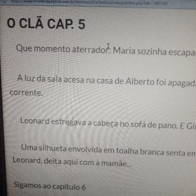 O CLÃ CAP. 5