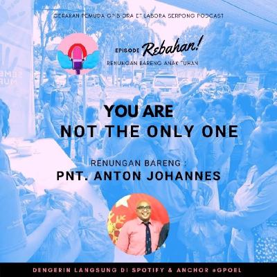 You are not the only one.