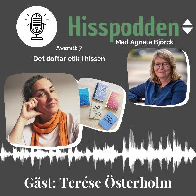 Det doftar etik i hissen med Terése Österholm