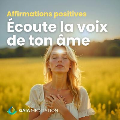 Écoute la voix de ton âme (50 Affirmations positives pour éveiller l’intuition)