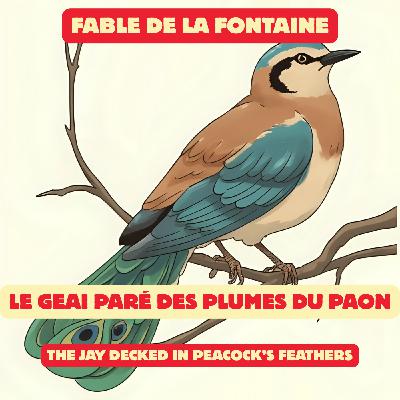 Fable de la Fontaine - Le geai paré des plumes du paon