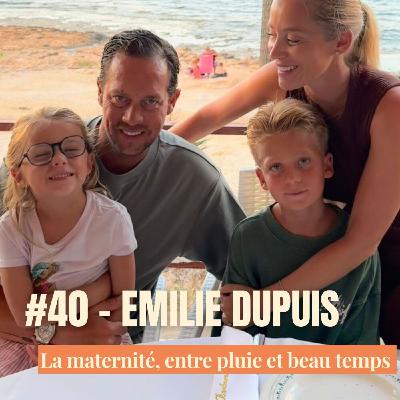 Emilie Dupuis, de présentatrice télé à miss météo - sa maternité entre pluie et beau temps