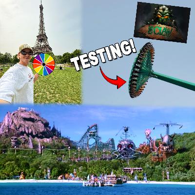 Visiting France's Theme Parks, King Claw TESTING + Our MILLION Dollar Idea?