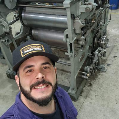 Alejandro el mecánico gráfico.