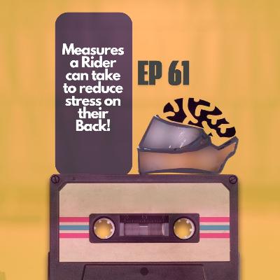"Back in Action – Tips to Reduce Motorcycle Rider Back Stress" I Motopsychcle Podcast I Episode 61