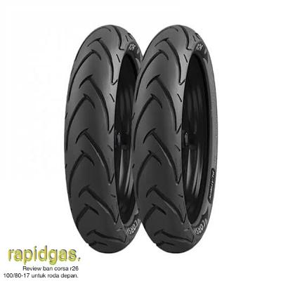 Eps 10: Review Ban Corsa R26 100/80-17 untuk Roda Depan Eps 10: Review Ban Corsa R26 100/80-17 untuk Roda Depan