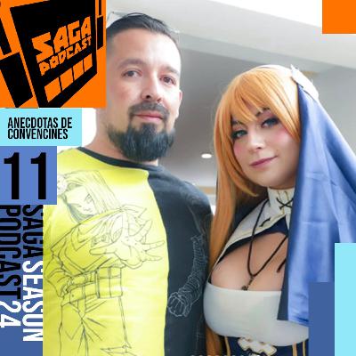 Saga Podcast S24E11 - Anécdotas de Convenciones