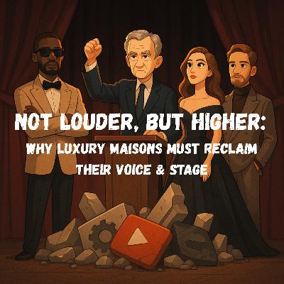 Not Louder, But Higher: Why Luxury Maisons must reclaim their Voice & Stage