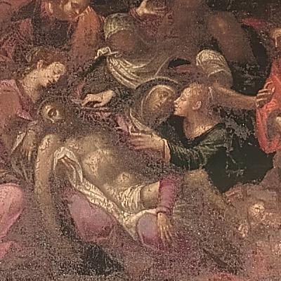 La deposizione di Cristo nell’oratorio dell’Arciconfraternita della Morte e Orazione di Voltri