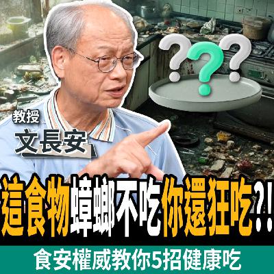 【下班經濟學＿健康】千萬別買「不含防腐劑」的食品？食安權威揭：蟑螂都不吃，你還狂吃！ft. 文長安教授