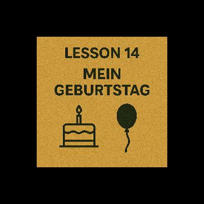 Lesson 14 | Mein Geburtstag | My Birthday | German A1 (Telugu)