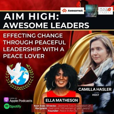 Effecting change through peaceful leadership with a peace lover