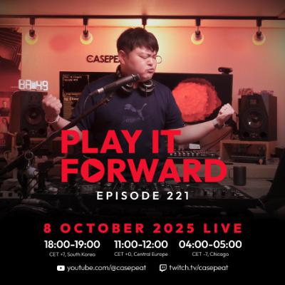 Play It Forward Ep. 221 [Trance & Progressive] by Casepeat - 10/08/25 LIVE