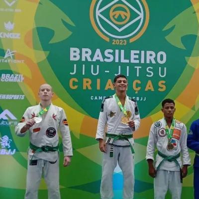 El Ruso Cornejo vicecampeón Brasileiro 2023. The Jiu Jitsu Podcast.