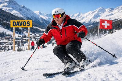 L’omniprésence de Donald Trump, même à Davos – 19 janvier 2027