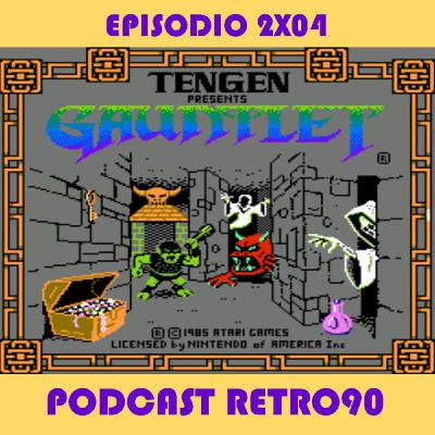 2x04 RETRO90 - GAUNTLET - NES