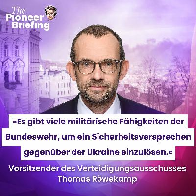 Verteidigungspolitiker Thomas Röwekamp: “Es gibt Zweifel in der Ukraine.”