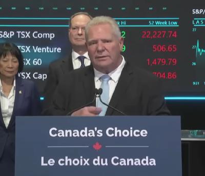 Stage Full of Politicians Can't Explain What This New Bank Would Do or How Much It Will Cost