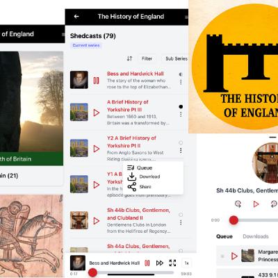 The new History of England Members App