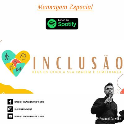 Inclusão, Deus os criou a sua imagem e semelhança 16 Abril 2023 Inclusão, Deus os criou a sua imagem e semelhança 16 Abril 2023