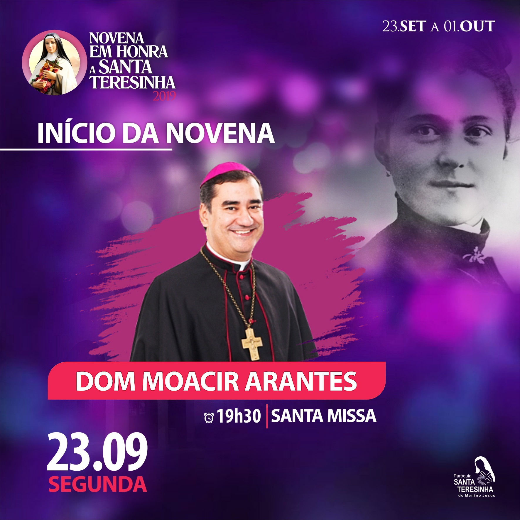 Novena de Santa Teresinha 2019
