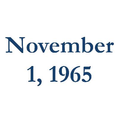 16. November 1965 Buffett Partnership Letter - November 1, 1965