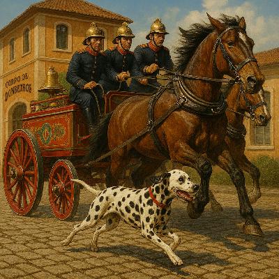 ¿Sabías que los dálmatas son considerados los perros bomberos por excelencia?