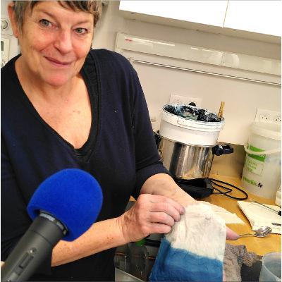 Bleu indigo - avec Karine Spinner