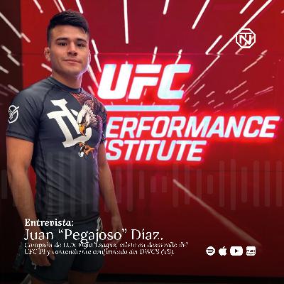 Entrenar con profesionales a los 15 años, el día a día en el UFC PI, el DWCS. | Juan “Pegajoso” Díaz