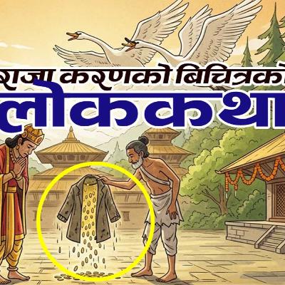 आधा छोरा राजकुमार । राजा करणको बिचित्रको लोककथा । 2 Interesting Folk Tales in Nepali