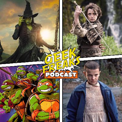 Stranger Things Seasons 1–4 Recap, Wicked For Good Review, TMNT Reboot & Hunger Games Prequel Stranger Things Seasons 1–4 Recap, Wicked For Good Review, TMNT Reboot & Hunger Games Prequel