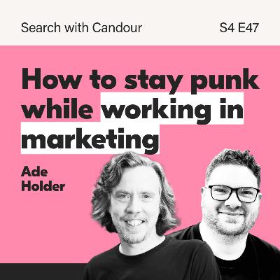 Balancing Punk Rock Ethics and Marketing with Ade Holder | Search With Candour Balancing Punk Rock Ethics and Marketing with Ade Holder | Search With Candour