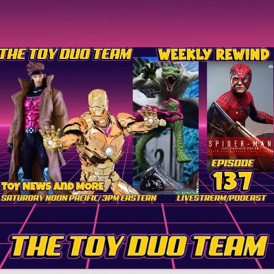 New Year, New Toys! The Toy Duo Team E137: Action Figure Weekly Rewind & News TV Mobies and more!