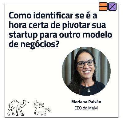 EP 41 - Como identificar se é a hora certa de pivotar sua startup para outro modelo de negócios? ft. Mariana Paixão EP 41 - Como identificar se é a hora certa de pivotar sua startup para outro modelo de negócios? ft. Mariana Paixão