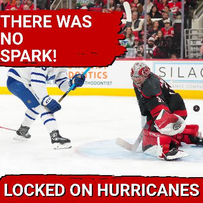 "No Spark" in the Carolina Hurricanes During their 5-1 Loss to the Toronto Maple Leafs