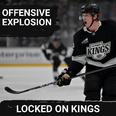 LA Kings offensive explosion was just what the team and their head coach needed