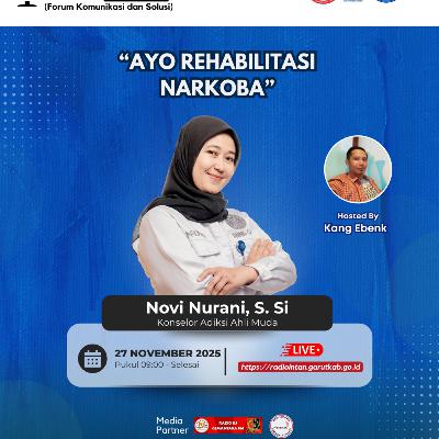 (PART 1) Talkshow Fokus Vol. 73 Bersama BNNK Garut