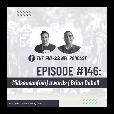 The All-22 NFL Podcast #146: Midseason(ish) awards | Brian Daboll The All-22 NFL Podcast #146: Midseason(ish) awards | Brian Daboll