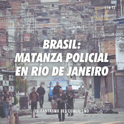 Brasil: la matanza policial en Río