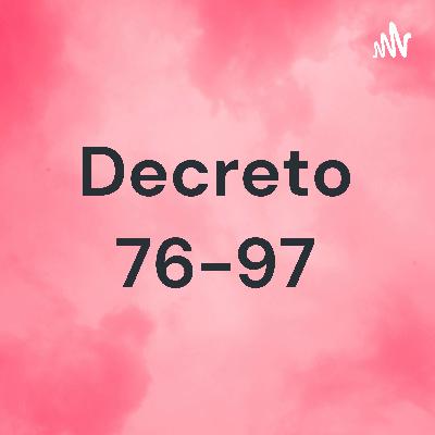 Decreto 76-97 Decreto 76-97
