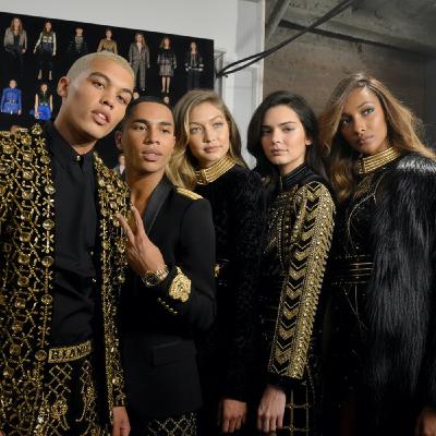 Olivier Rousteing's Balmain Army Olivier Rousteing's Balmain Army