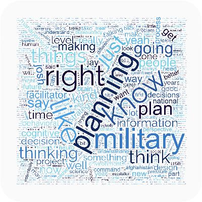 Cognitive PM and Military Planning