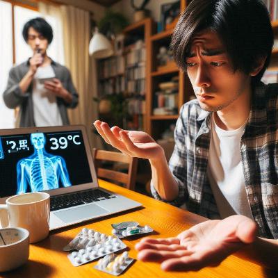 226.謎風邪4日間！39.0℃🤒クスリも効かない💊