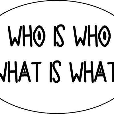 WHO is WHO , WHAT is WHAT & how do you relate?